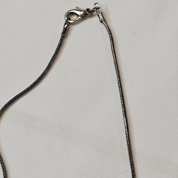 Hand Crafted Artisan Collection Brest Cancer Awareness Scrabble Tile necklace - Picture 13 of 17